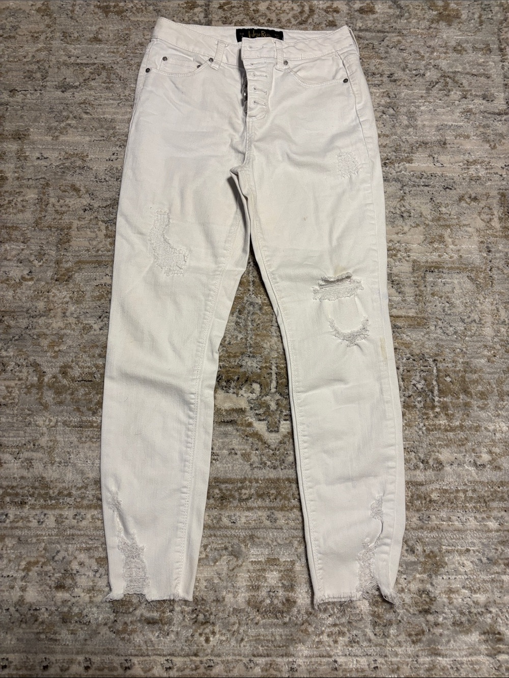 Indigo Rein White Skinny Jeans